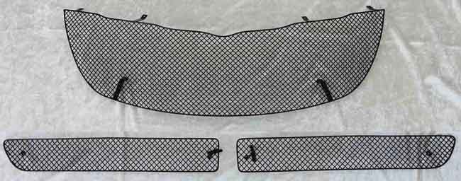 Crossfire black mesh grill set