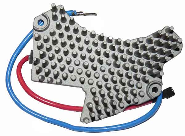 Crossfire fan blower resistor